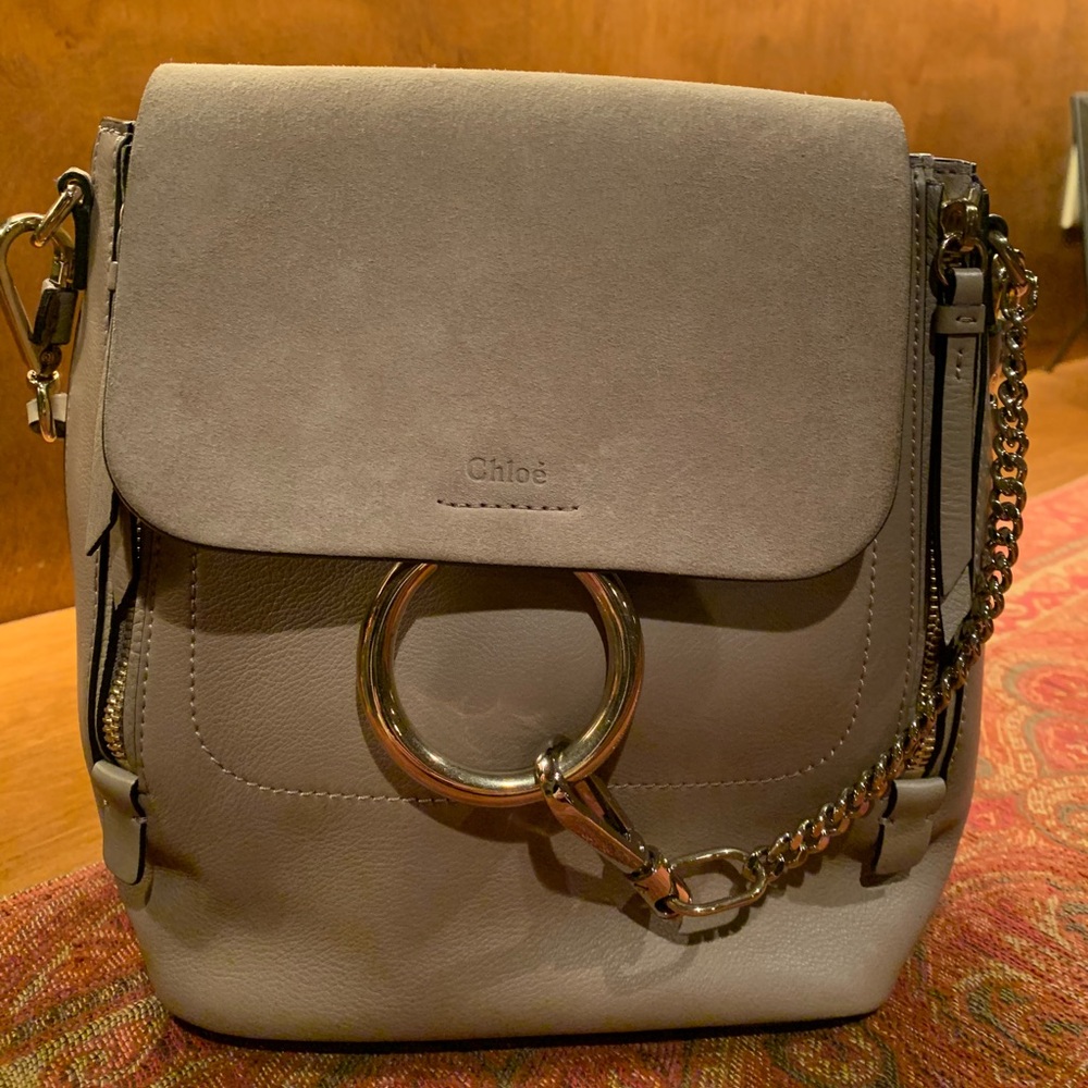 AUTHENTIC Chloe Small Faye backpack